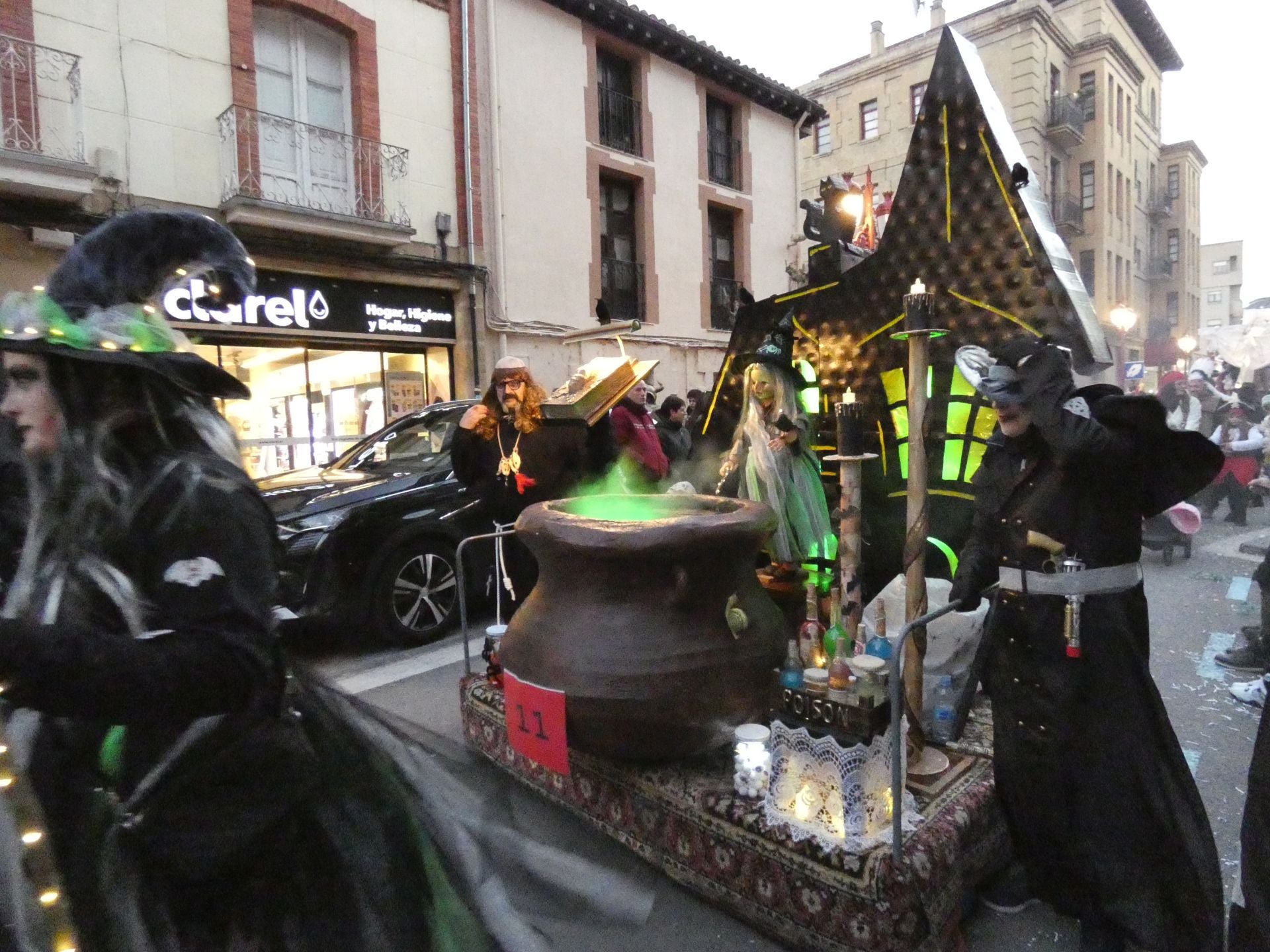 Haro se disfraza para el Carnaval