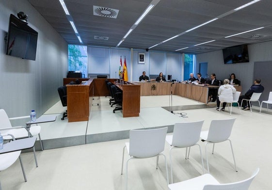 Imagen de archivo de un juicio en la Audiencia Provincial.
