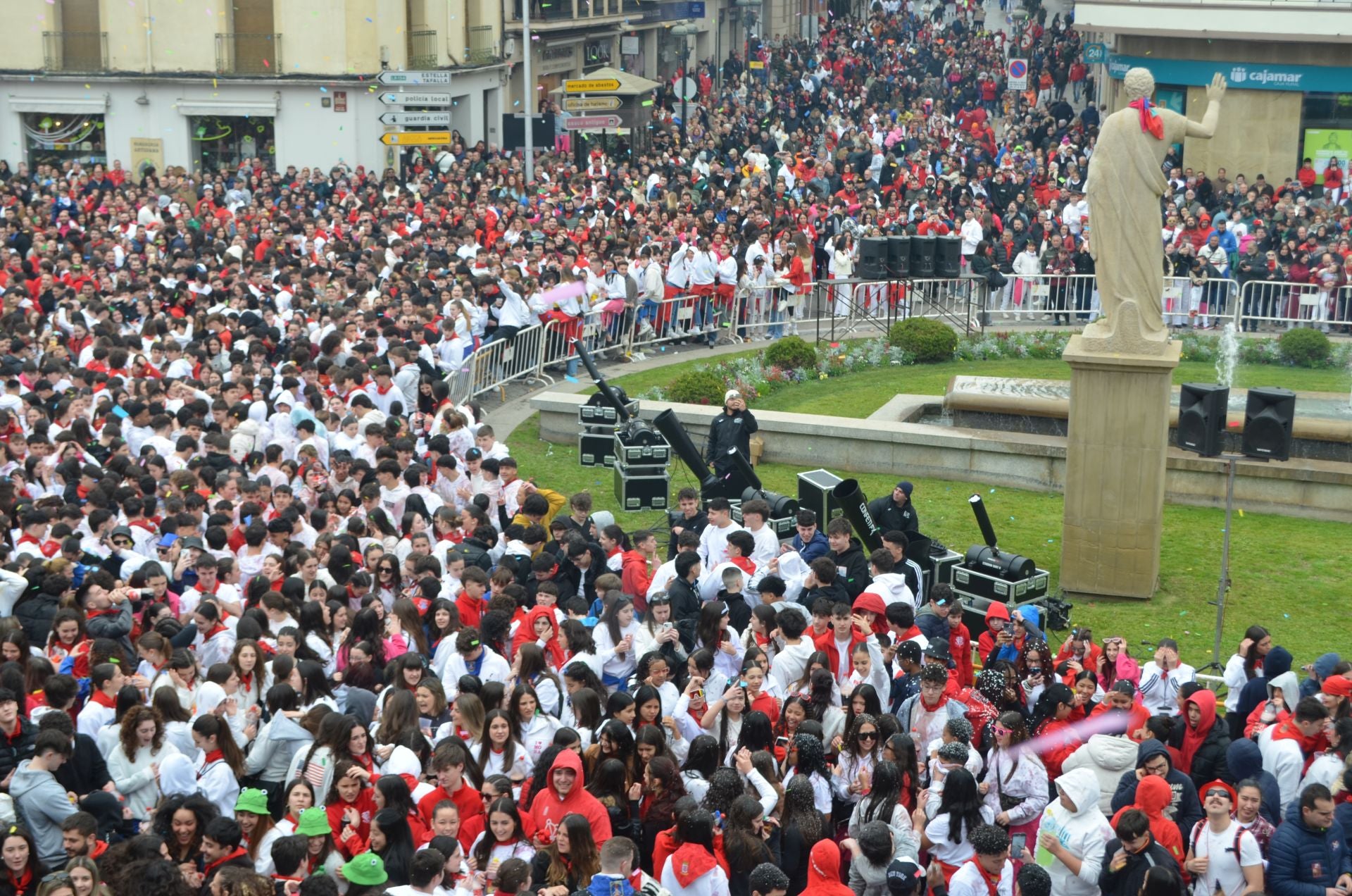 Calahorra vive su primer día de fiestas: las imágenes