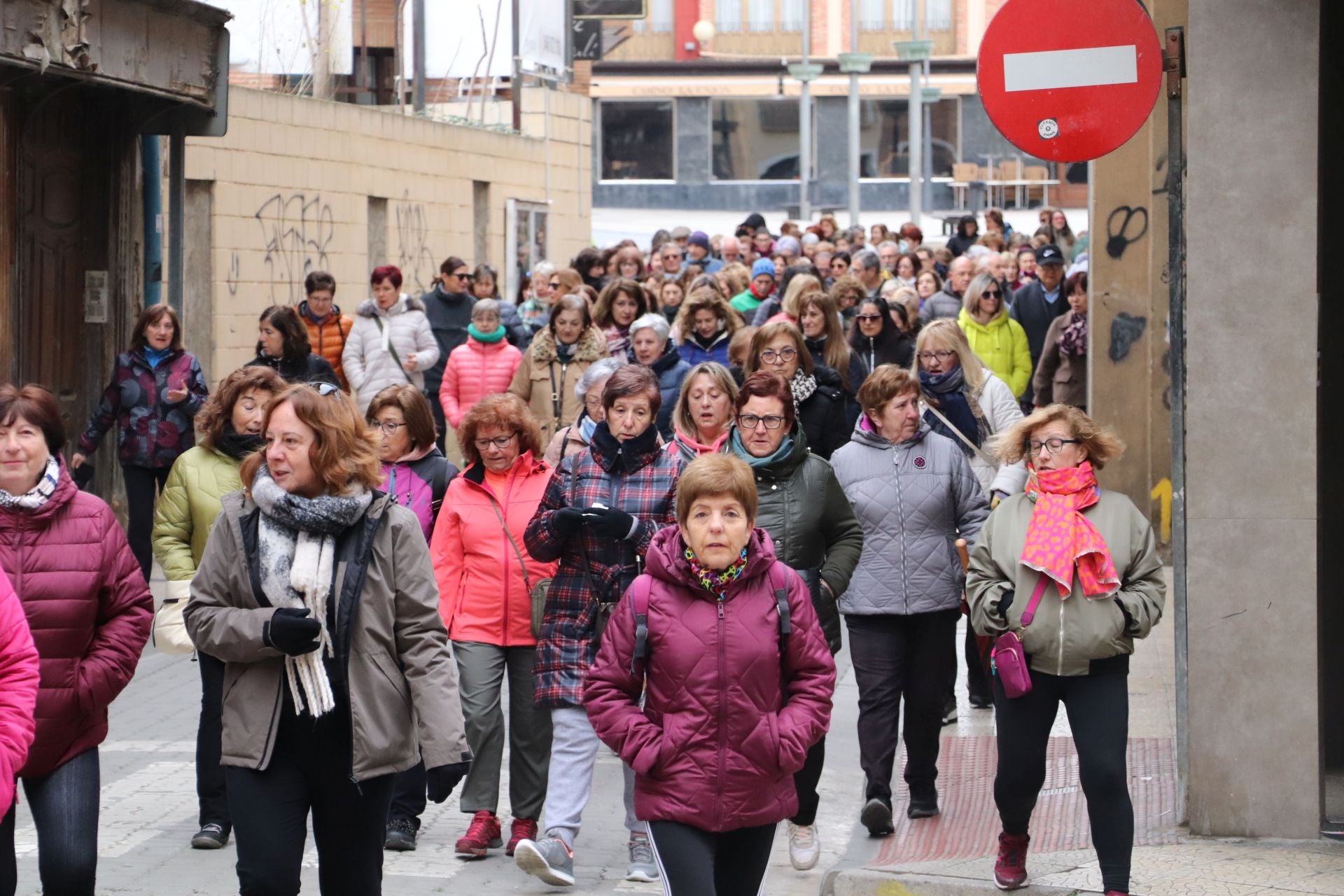 Marcha por la semana de la Mujer, en imágenes