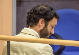 José Martínez Sanz, durante el juicio en la Audiencia de Vizcaya.