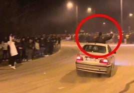 200 coches y 600 personas en una «peligrosa» concentración ilegal en Alfaro