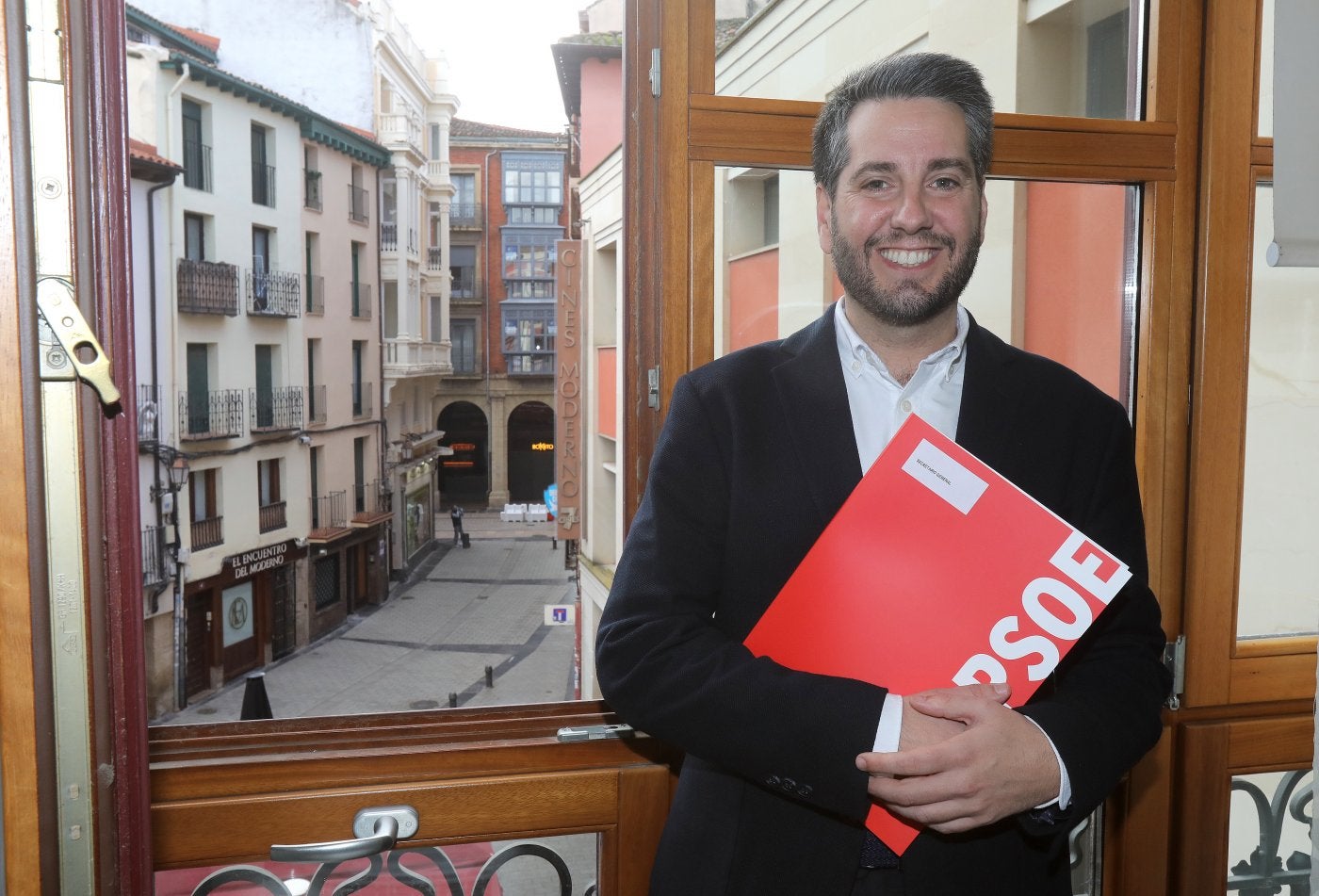 Jacier García, secretario General del PSOE en La Rioja