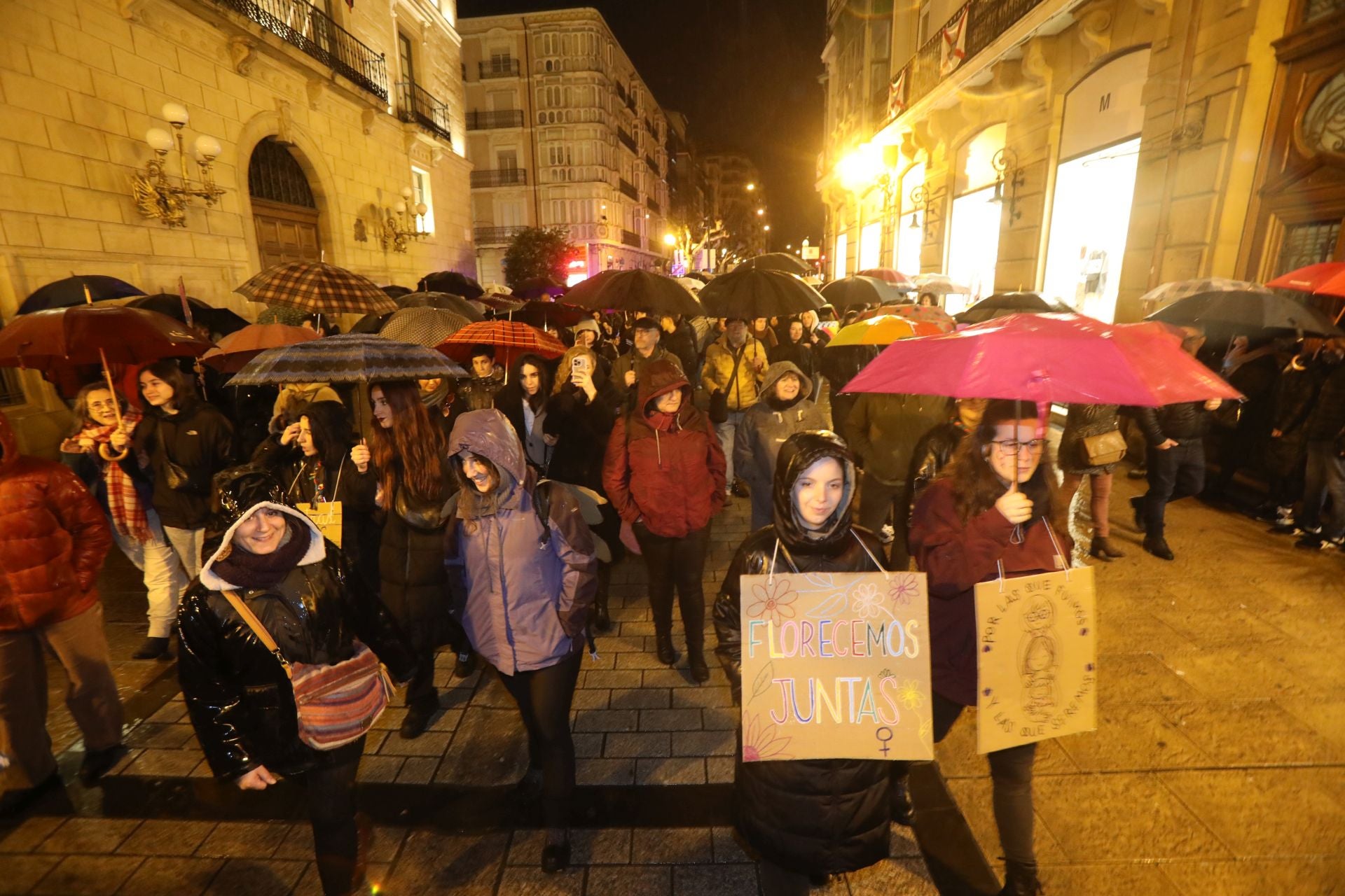 Las imágenes de la celebración del 8M en Logroño