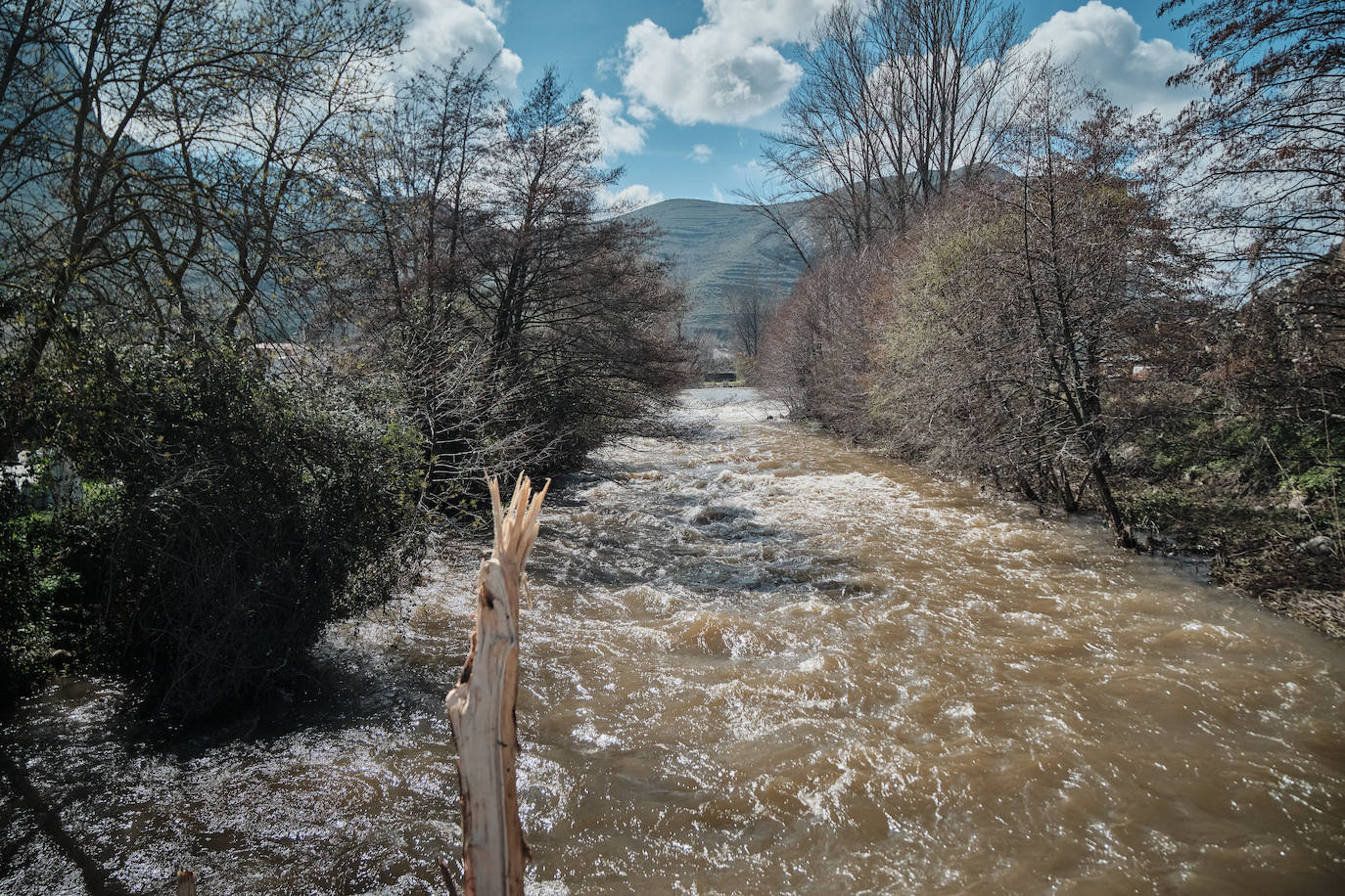El caudal del Iregua, en máximos