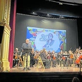 La orquesta del conservatorio, en un concierto anterior.