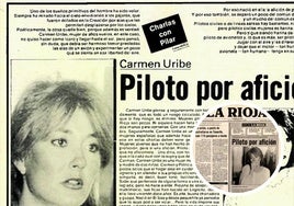 Una mujer de altos vuelos