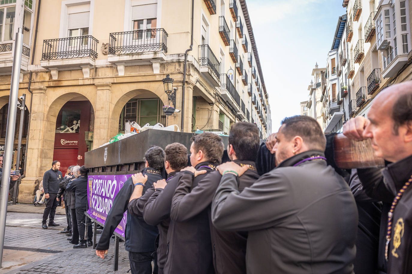 El ensayo solidario de Jesús Nazareno, en imágenes