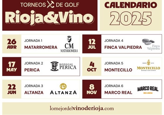 Calendario Rioja&Vino 2025