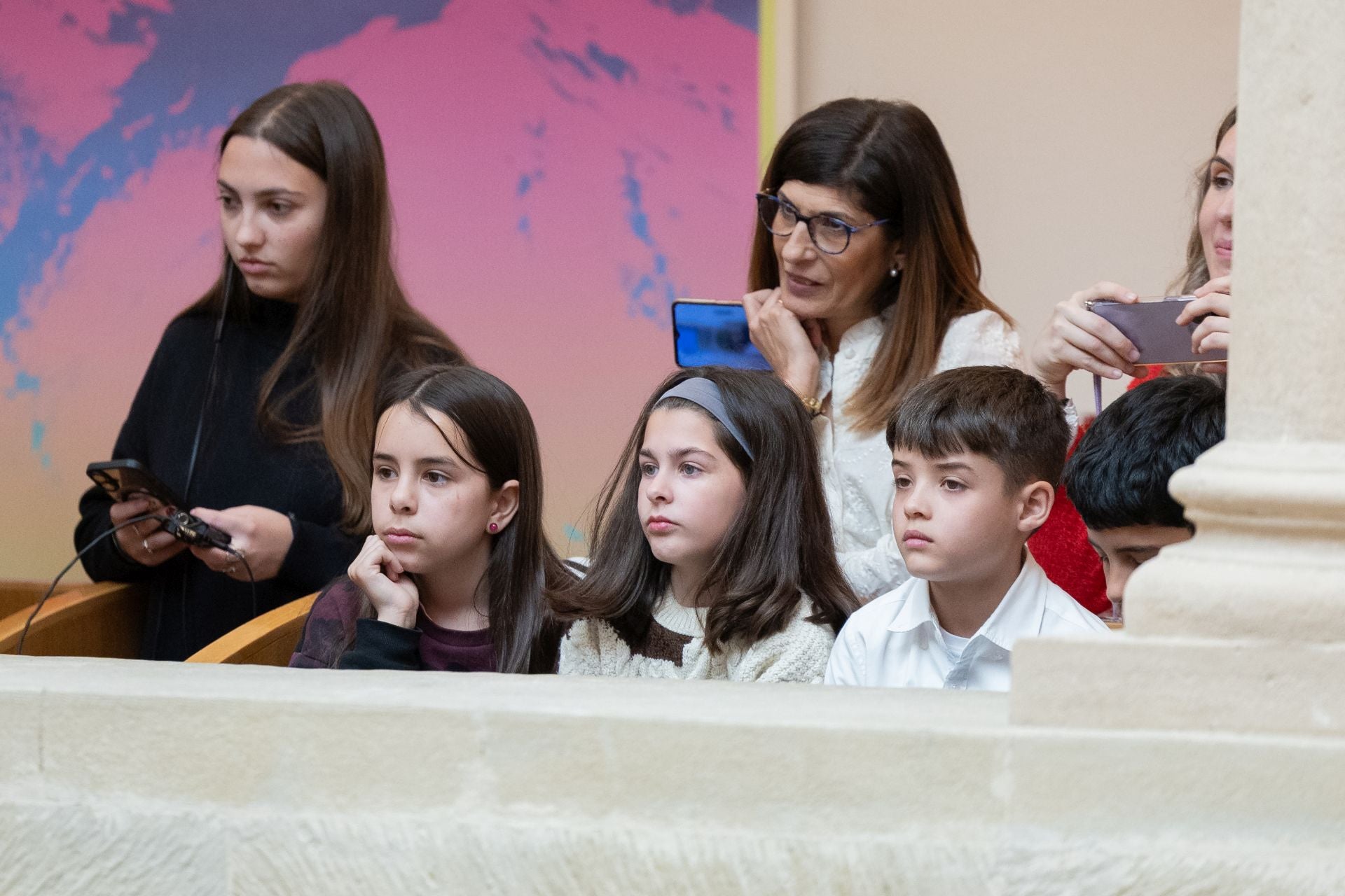 Alumnos riojanos se convierten en diputados por un día