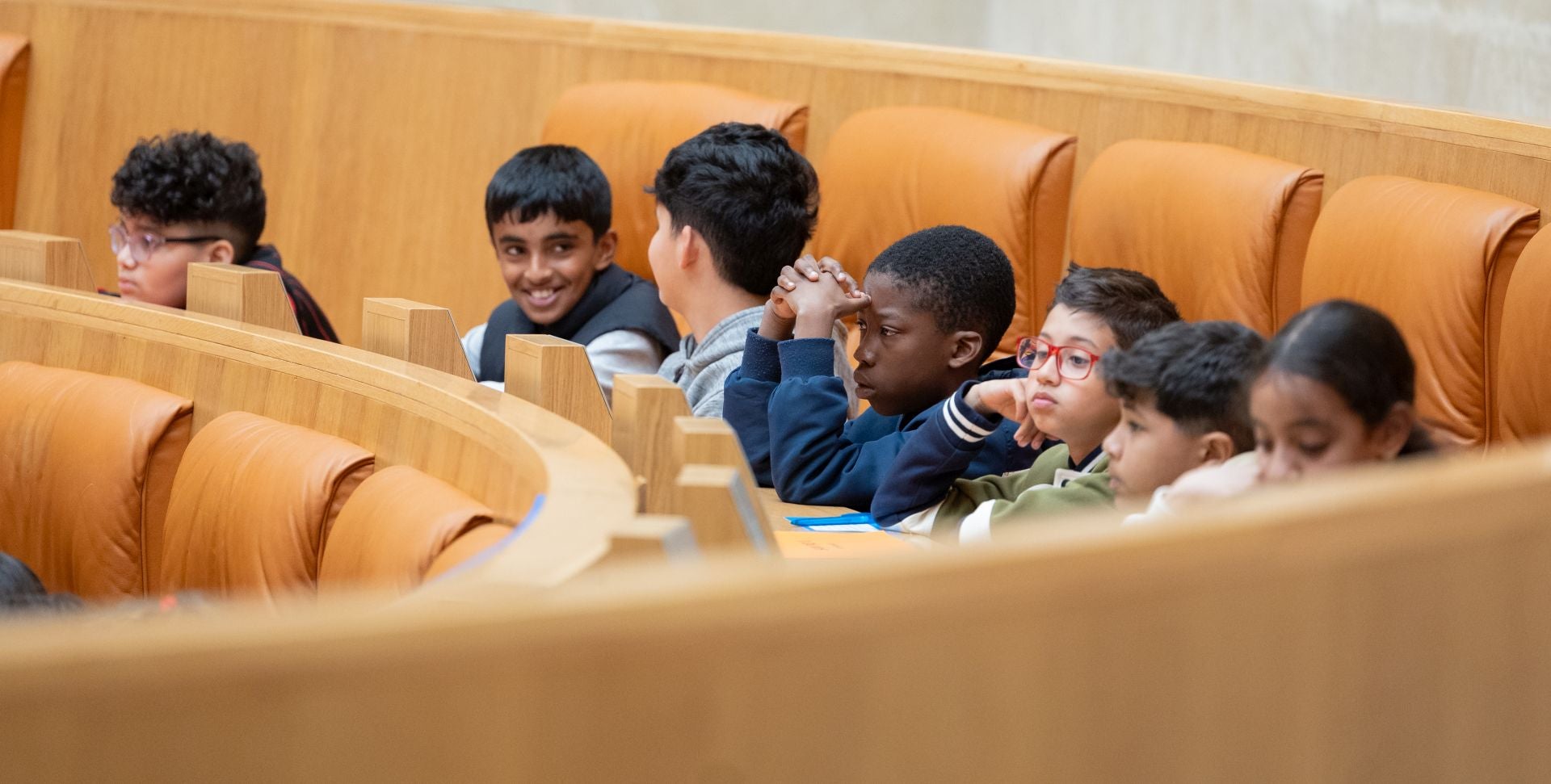 Alumnos riojanos se convierten en diputados por un día