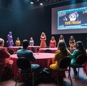 Una anterior edición de Frikivisión, concurso de la canción freak.