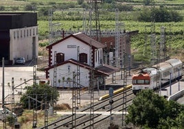 Estación de tren de Alcanadre.