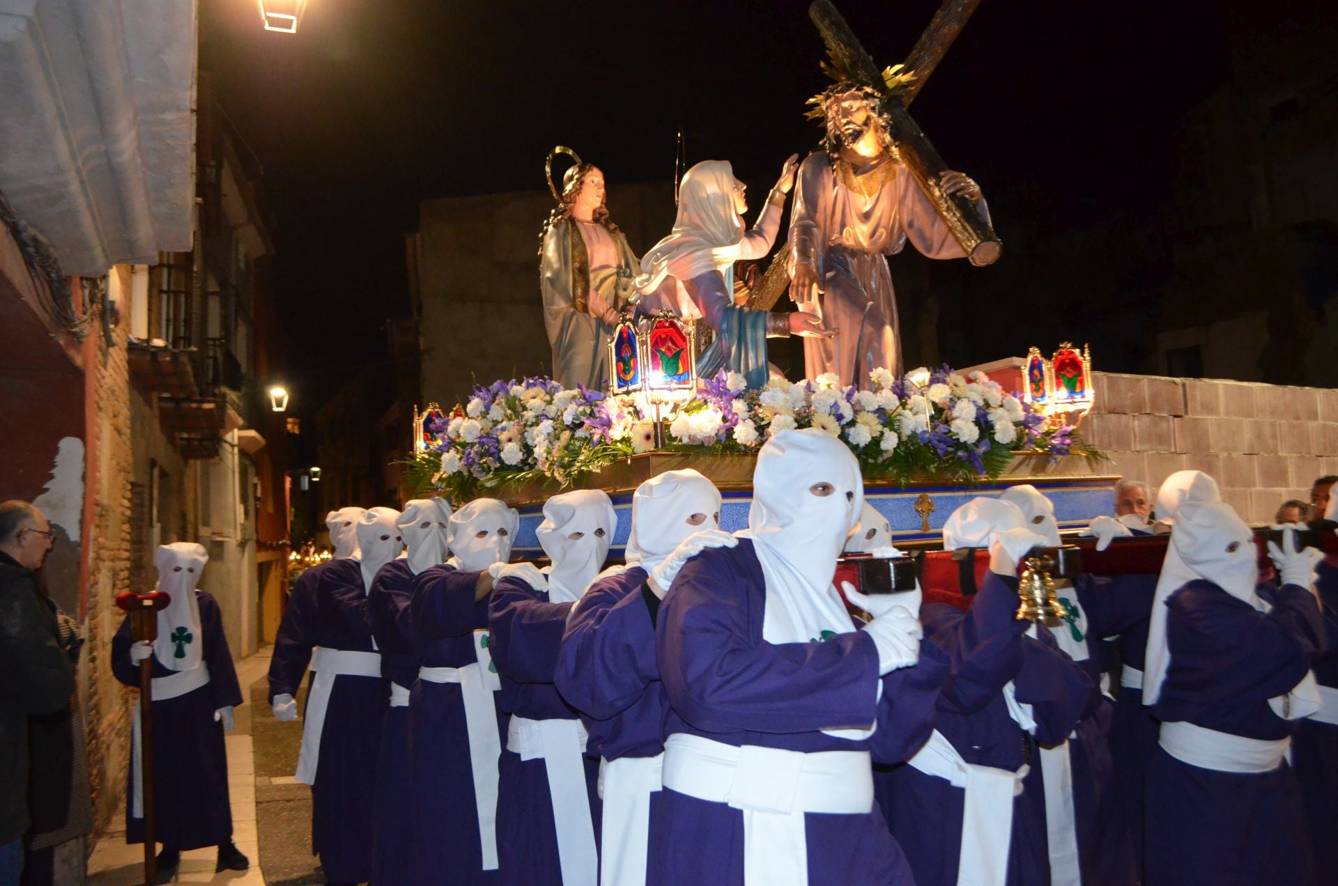 La procesión del Santo Entierro de Calahorra, en imágenes
