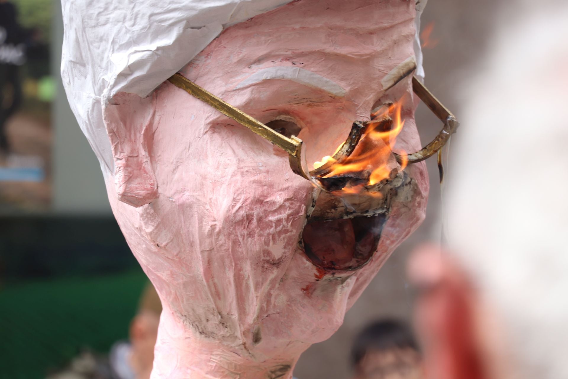 Las imágenes de la Quema de los Judas en Alfaro