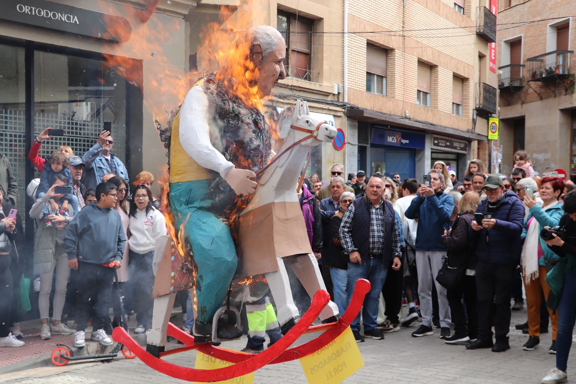 Las imágenes de la Quema de los Judas en Alfaro