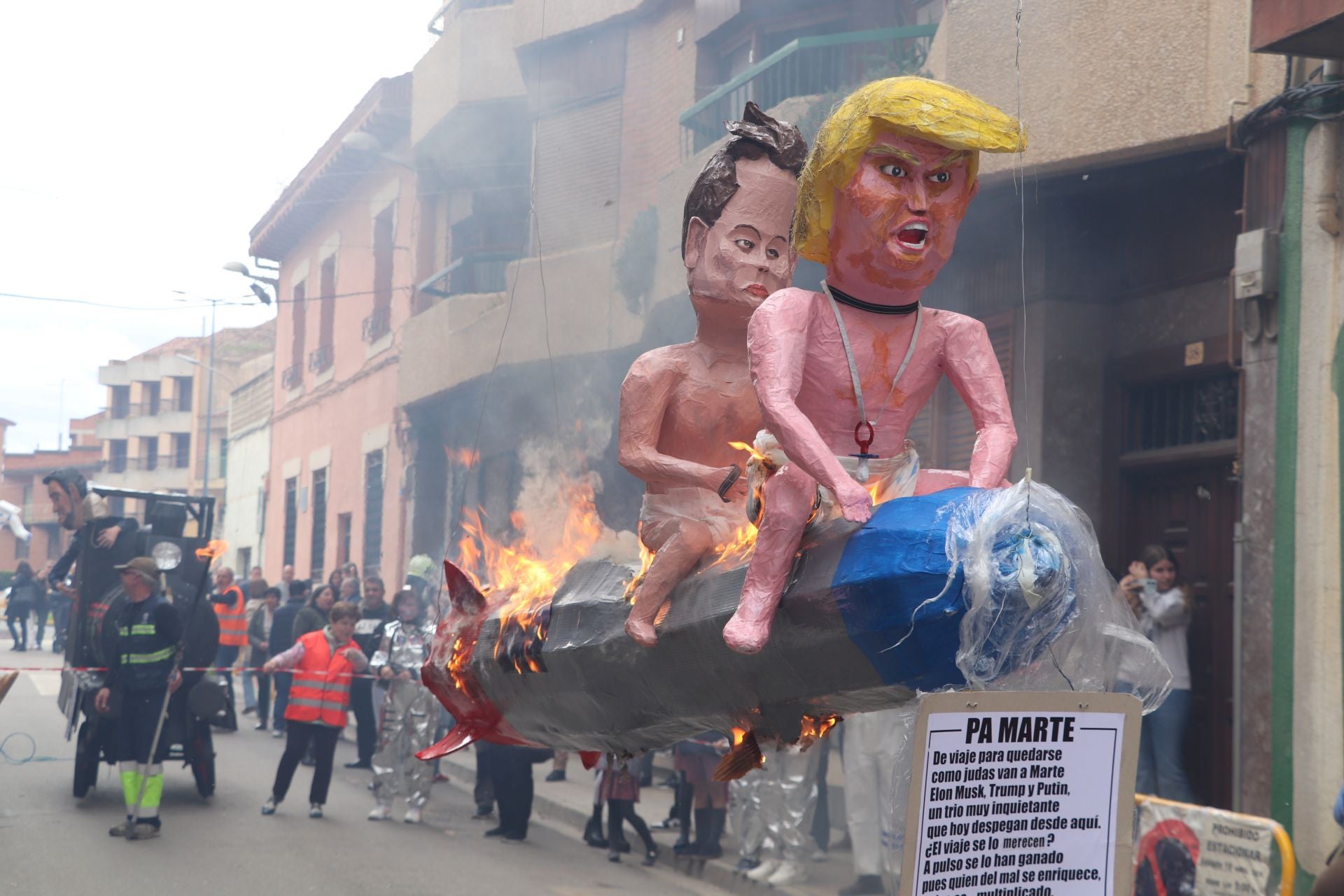 Las imágenes de la Quema de los Judas en Alfaro