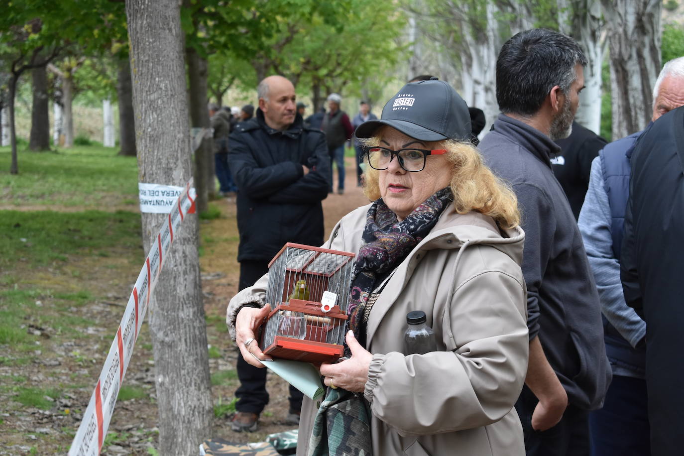 Las imágenes del concurso de canto de pájaros silvestres de Cervera