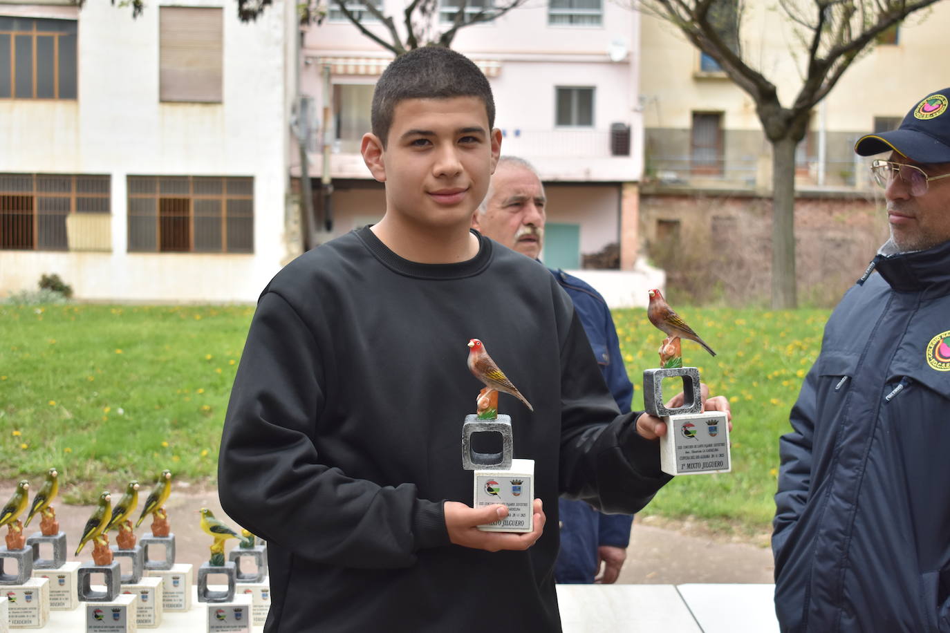 Las imágenes del concurso de canto de pájaros silvestres de Cervera