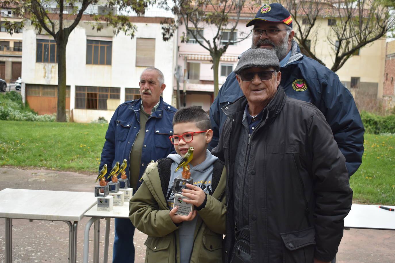 Las imágenes del concurso de canto de pájaros silvestres de Cervera