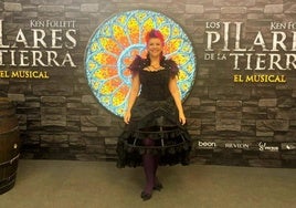 La artista riojana María José Santos de Dios.