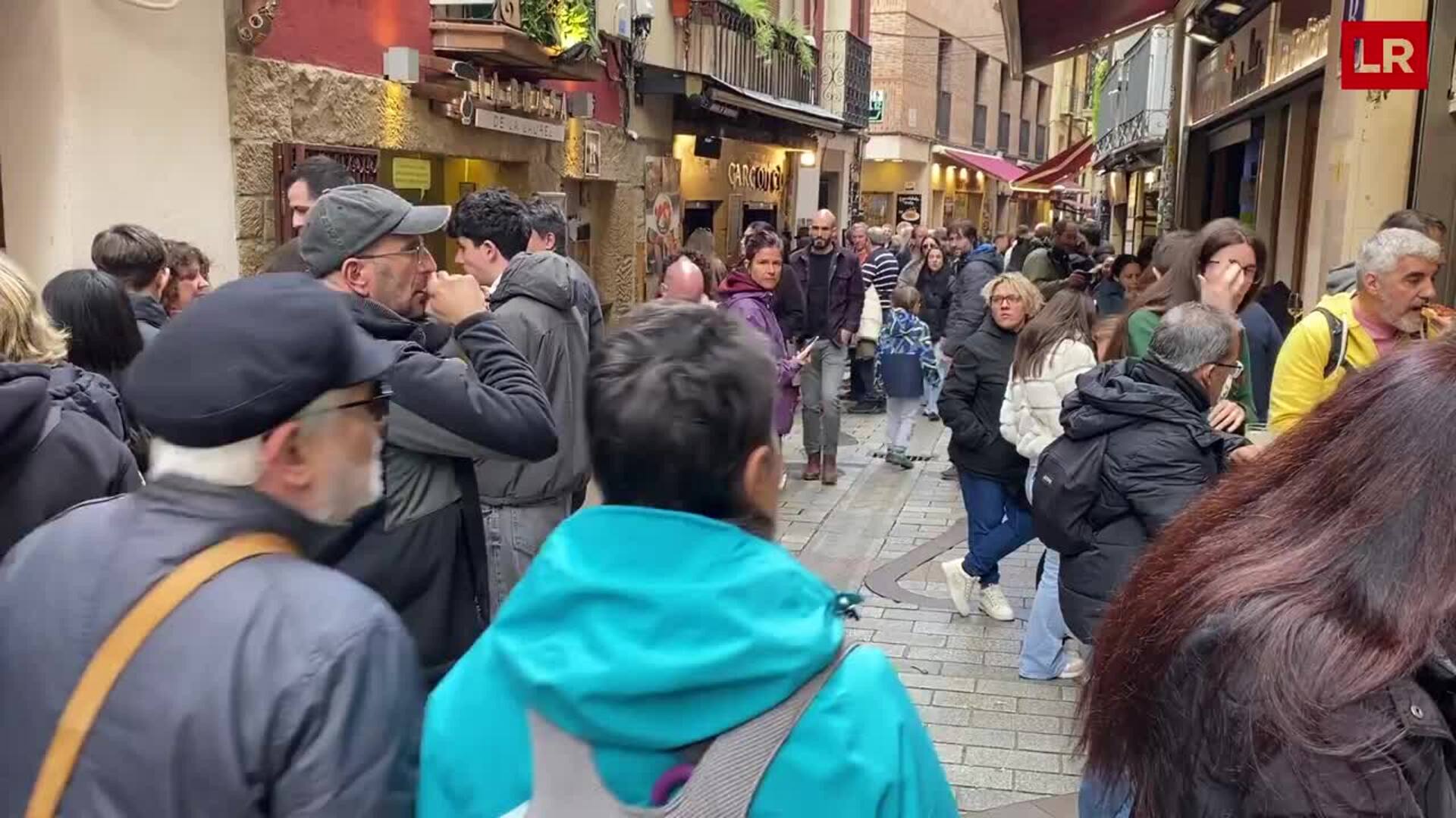 Los turistas disfrutan de La Laurel en Semana Santa