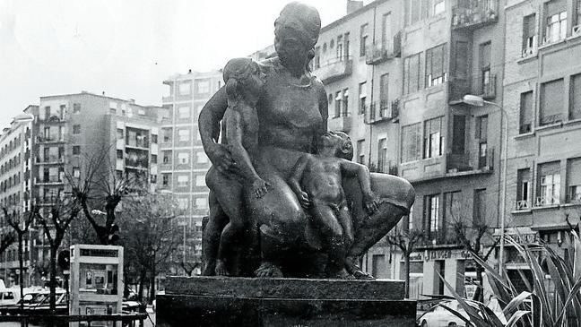 Imagen antes - El Monumento a la Madre, desde otro punto de vista