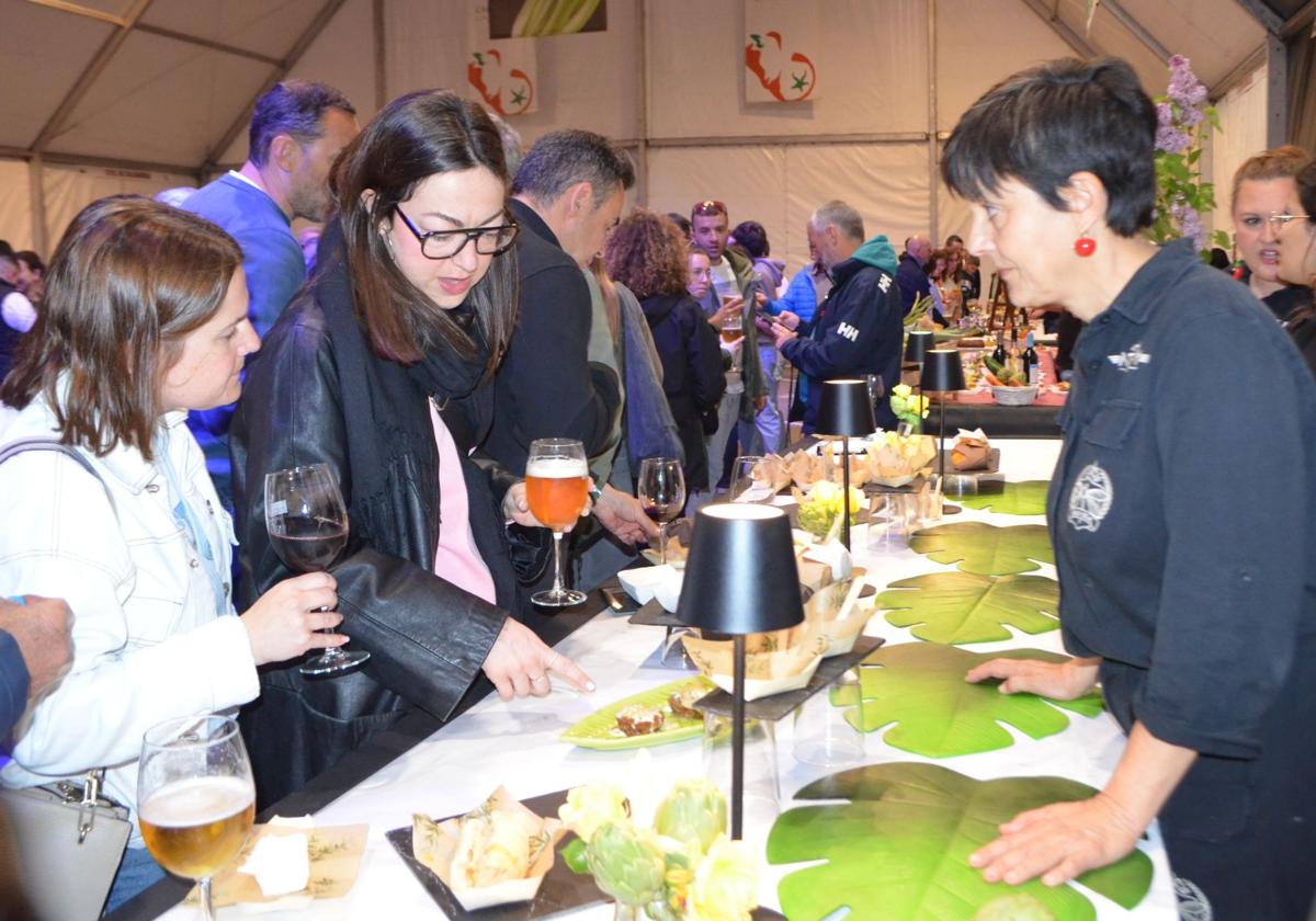  El primer 'Túnel del pincho' de las Jornadas Gastronómicas de la Verdura de Calahorra