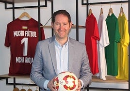 Jesús Alonso, candidato a la presidencia de la Riojana.