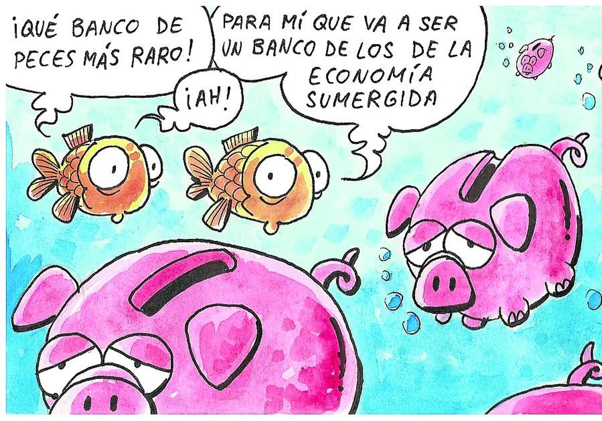 La economía sumergida en La Rioja, según Tris