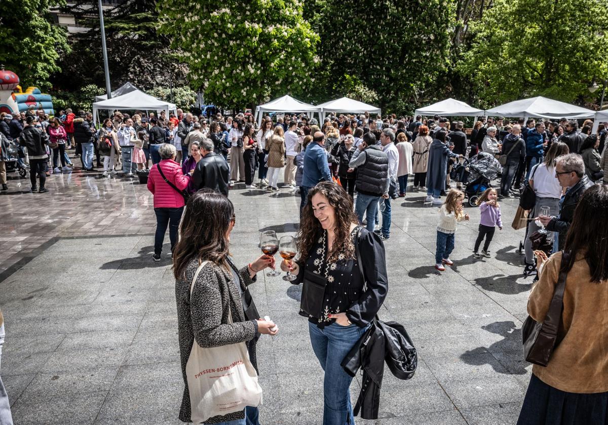 La Asociación de Vecinos Centro ha celebrado sus fiestas en el parque Gallarza