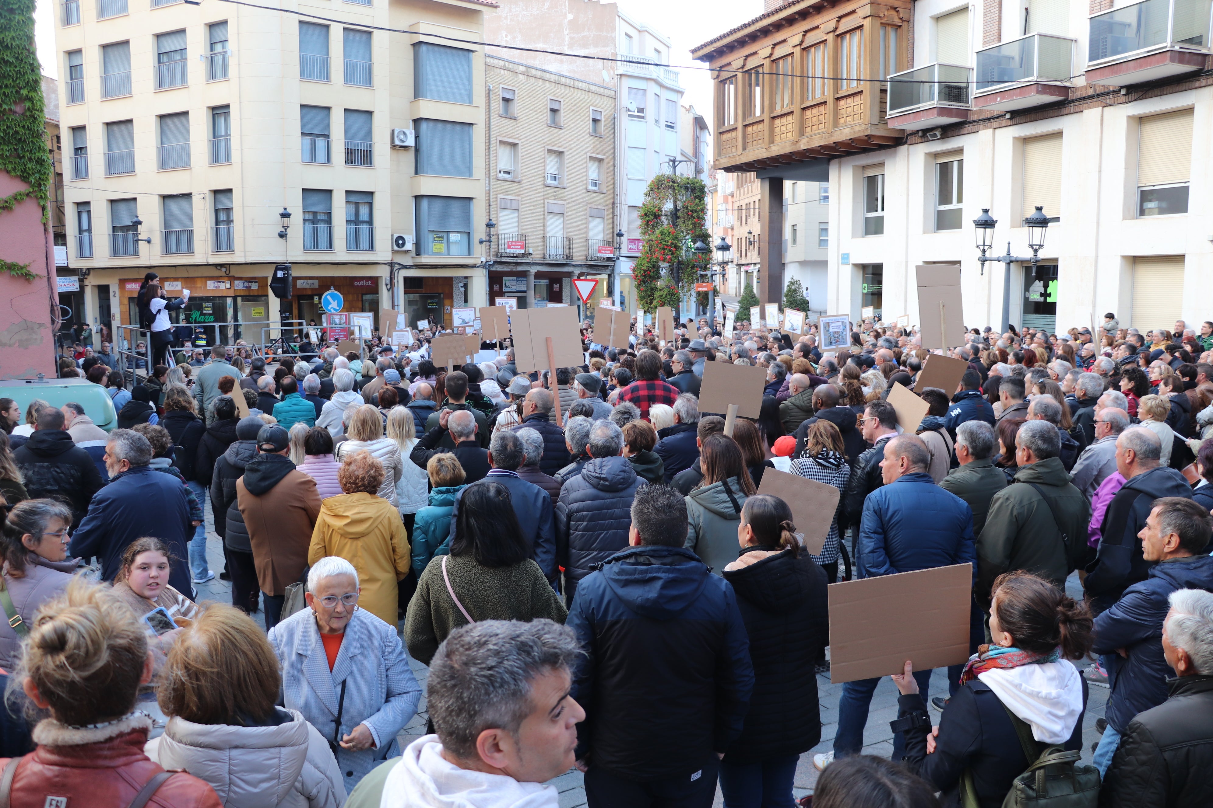 Manifestación en Arnedo por el Hospital de Calahorra