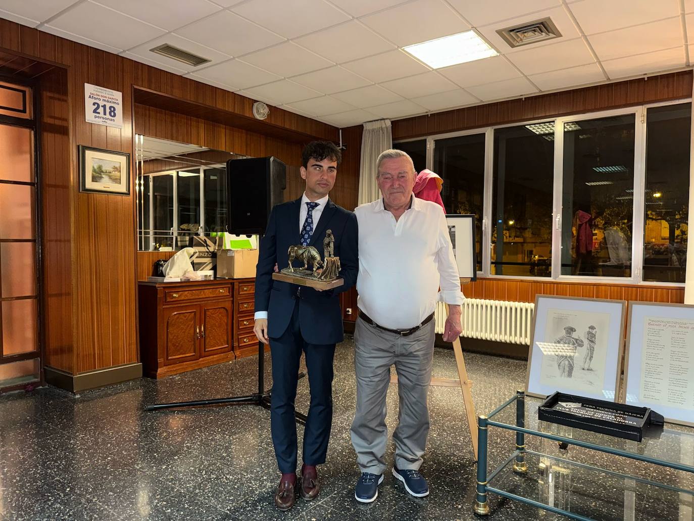 Las imágenes de la gala de la Peña Taurina de Nájera