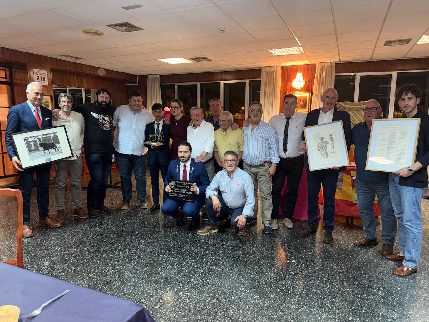 Las imágenes de la gala de la Peña Taurina de Nájera