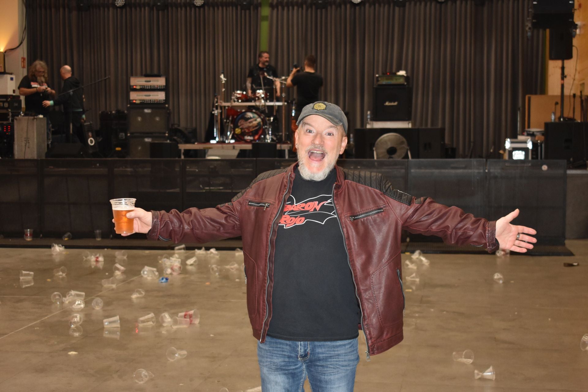 El concierto de Obús y Barón Rojo en la sala Entreviñas