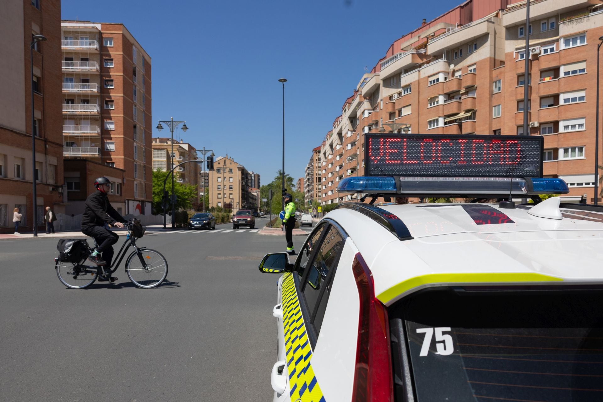 Las imágenes que deja el apagón en Logroño