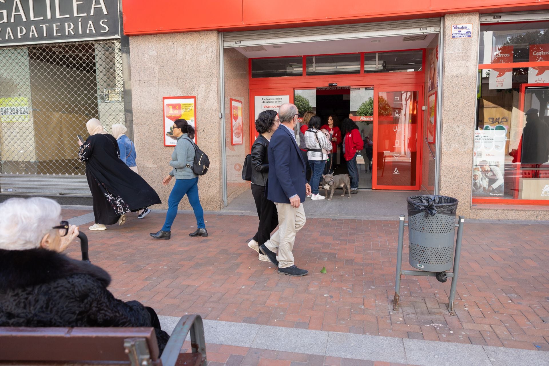 Las imágenes que deja el apagón en Logroño