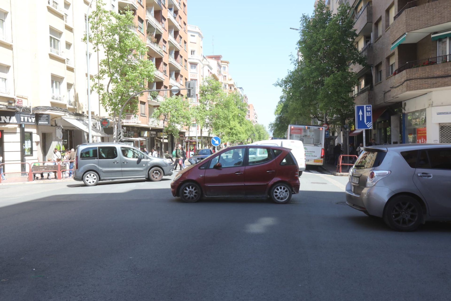 Bares, comercios, bancos y oficinas de Logroño, cerrados por el apagón