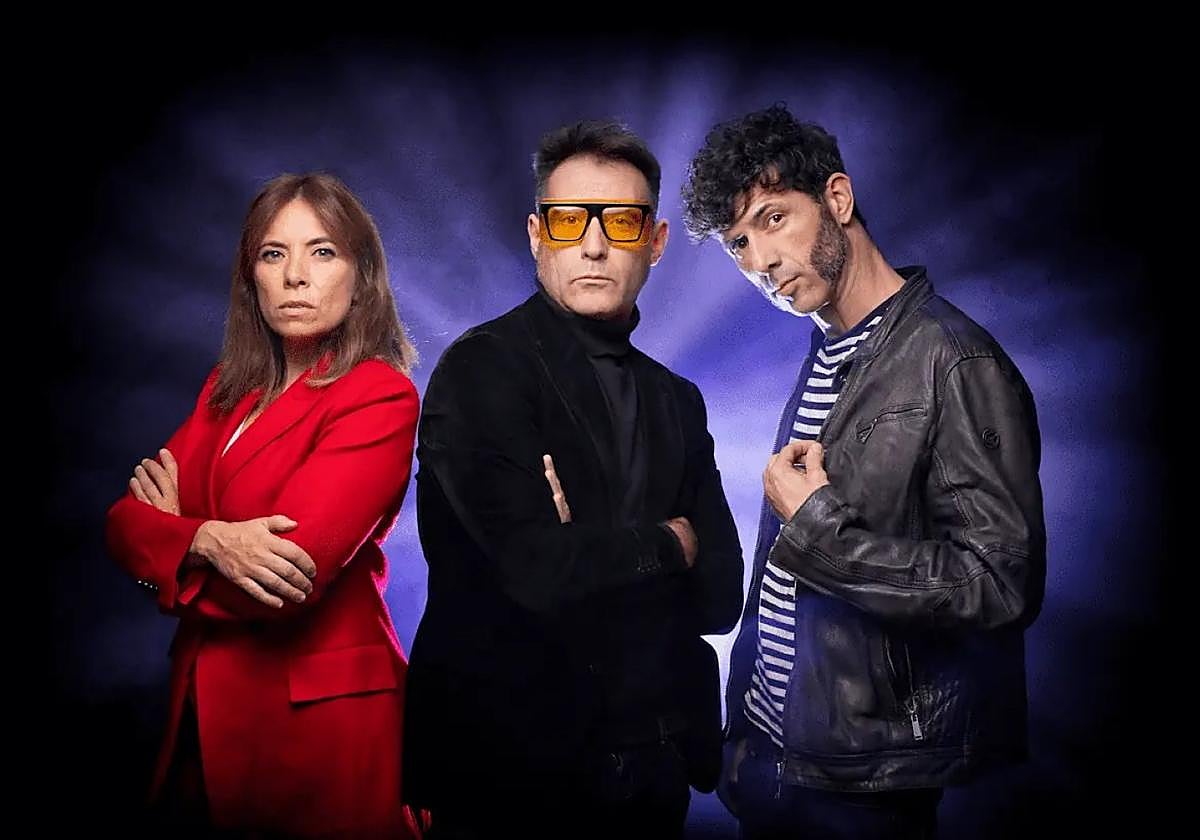 Los protagonistas de 'La hora fenomenal', Eva Gamallo, Marcos Mas y Dani Niño.