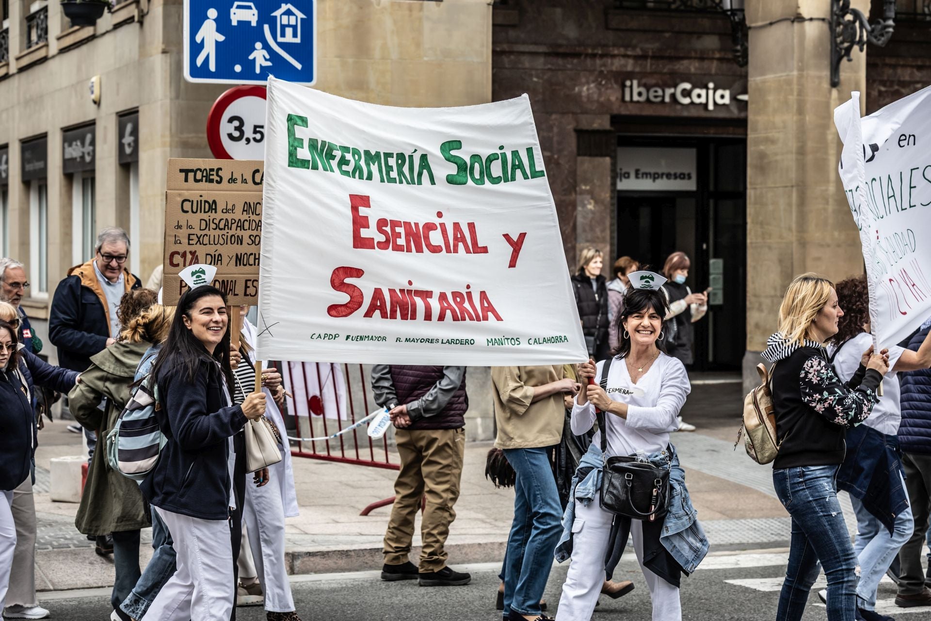Movilización del 1 de Mayo en Logroño, en imágenes