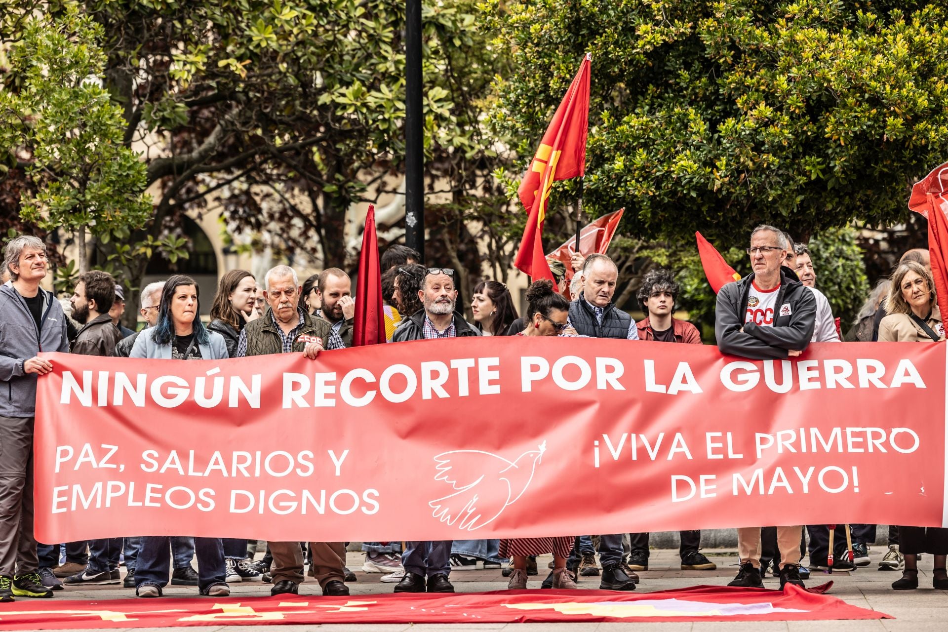 Movilización del 1 de Mayo en Logroño, en imágenes