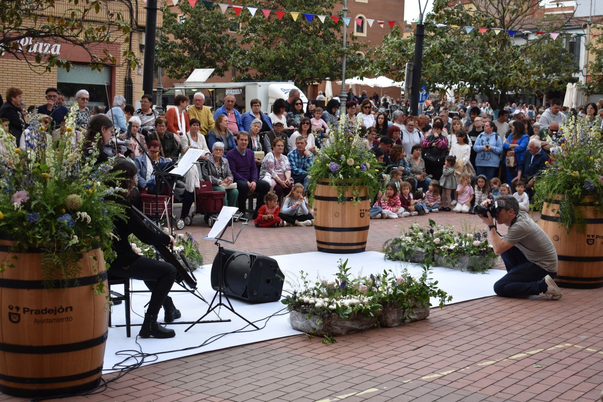 Los hermanos Echapresto, embajadores del champiñón en Pradejón