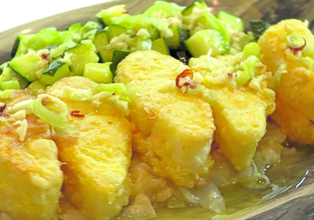 Bacalao rebozado picante, receta rápida, sencilla y muy resultona