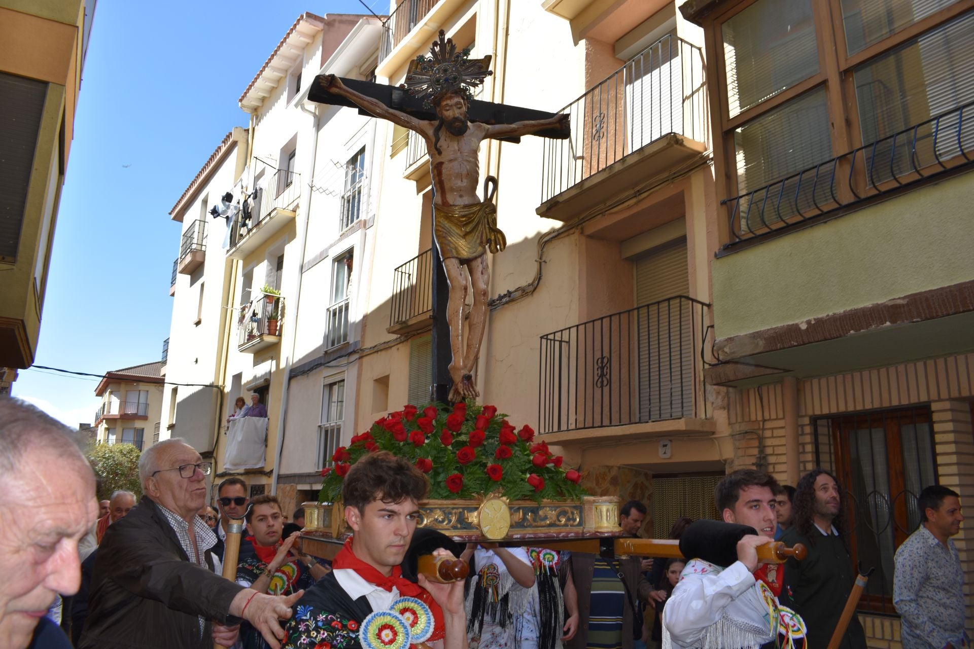 El Cristo del Perdón recorre Cervera diez años después