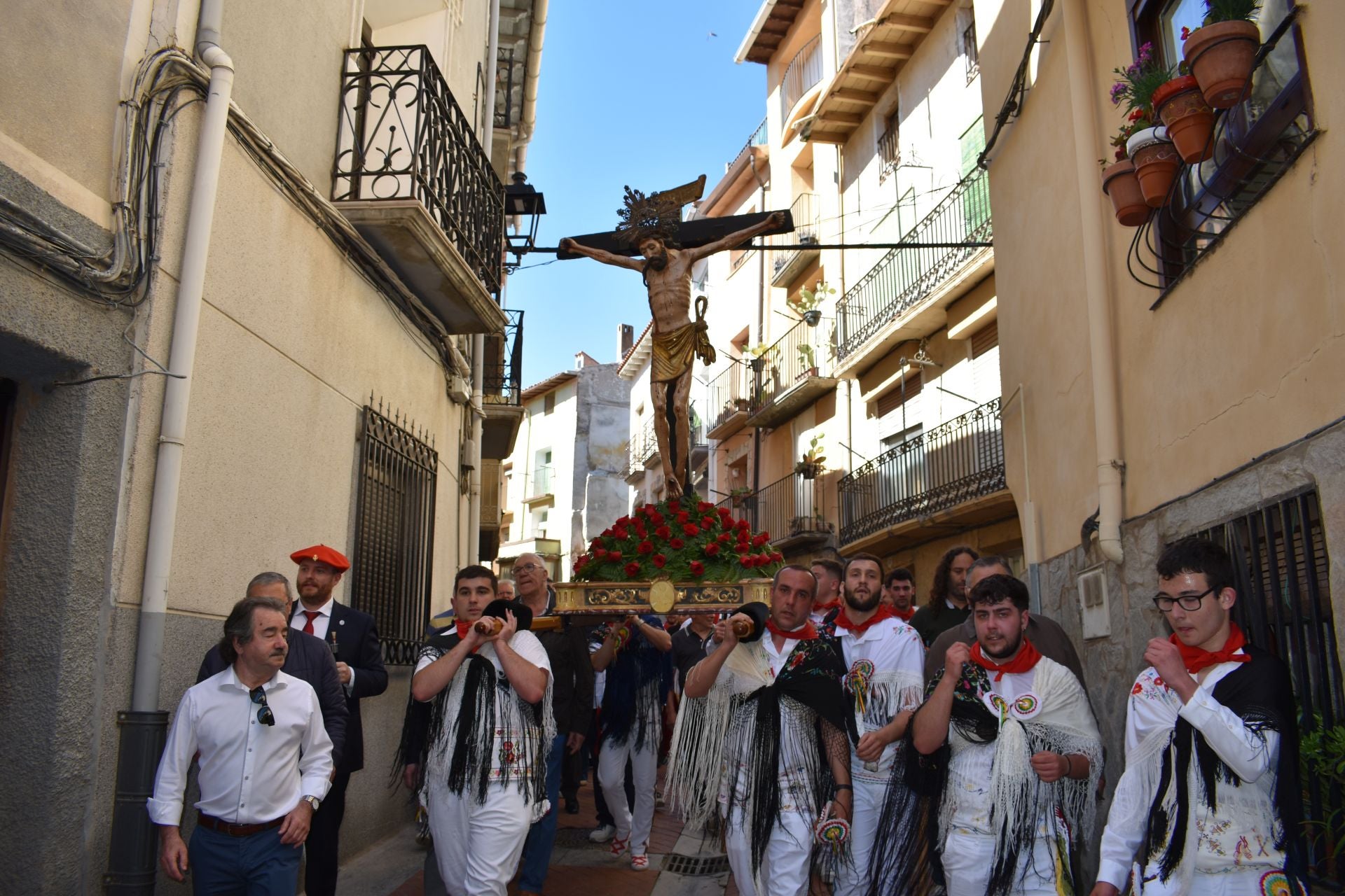 El Cristo del Perdón recorre Cervera diez años después