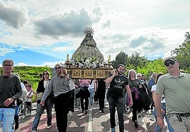 Bajada de la Virgen del Villar a la parroquia de Igea