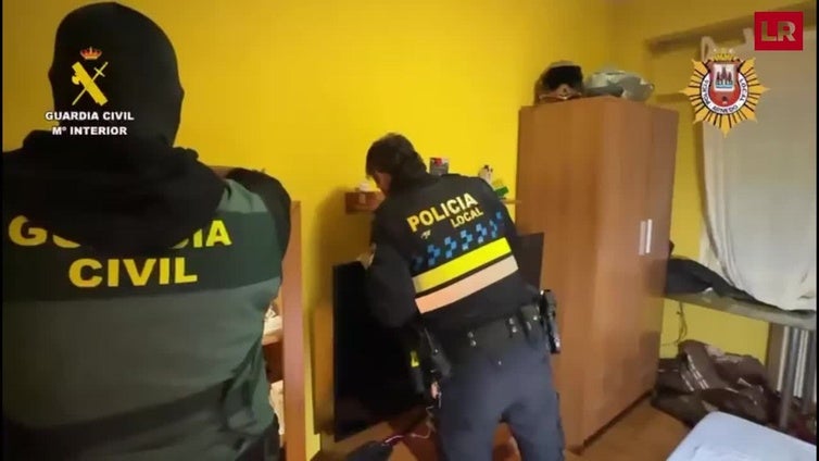 Desmantelado un punto de venta de droga en Arnedo