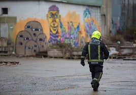 Un bombero, en una imagen de archivo.