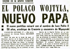 Otro cónclave, aquel Papa