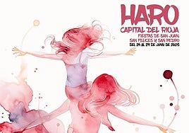 Cartel de las fiestas de Haro.